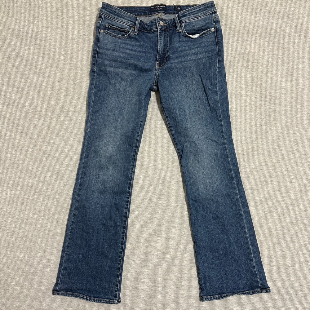 Lucky Brand Sweet Boot Ankle Jeans Medium Wash Denim Low Rise Blue Womens 8/29